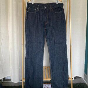 NWOT indigo wash wide-leg Levis